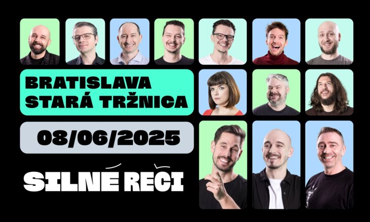 Veľké silné reči v Starej tržnici 2025