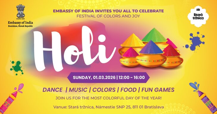 HOLI - Festival farieb